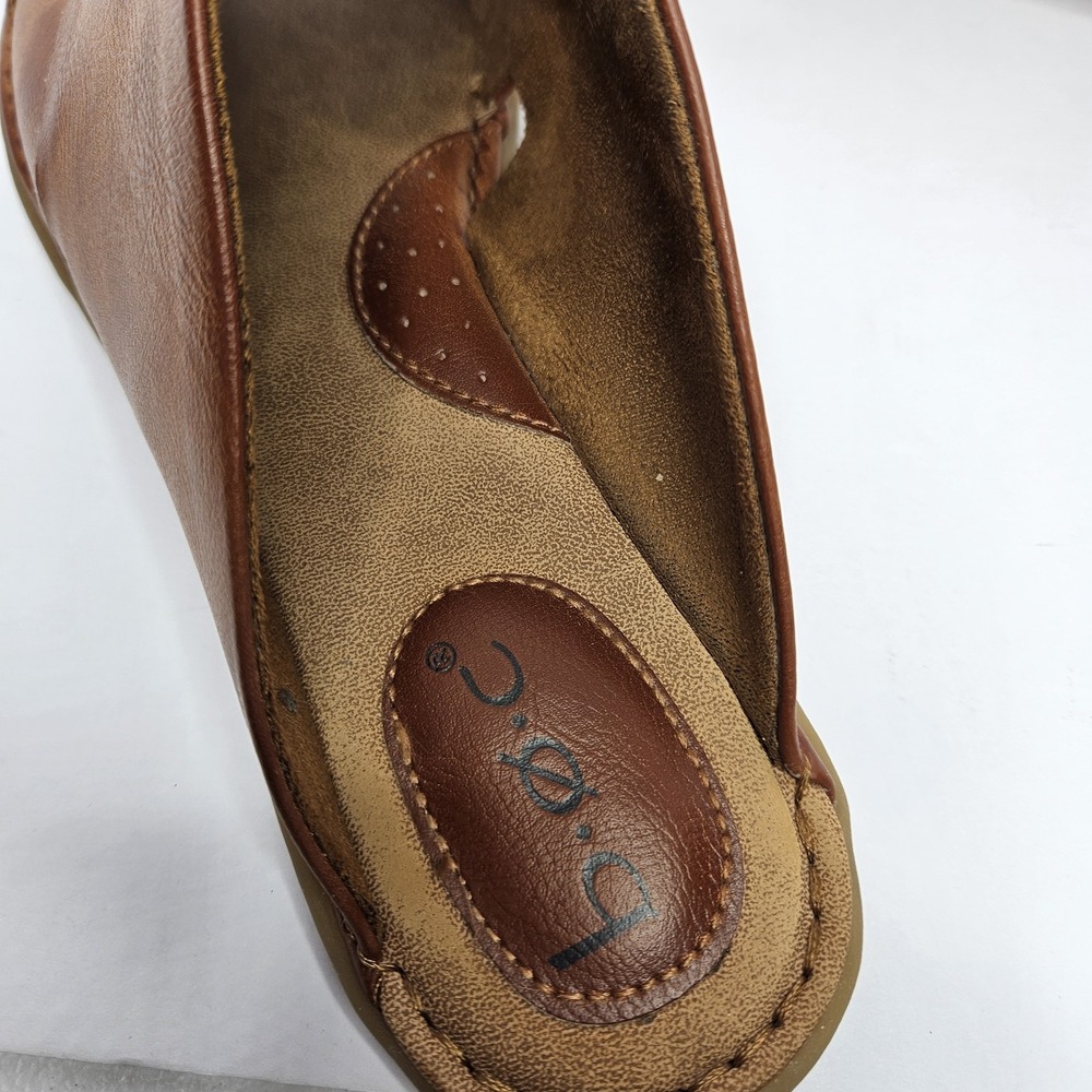 Born Concept B.O.C. Size 10 Brown Slip On Sandals - Picture 6 of 9
